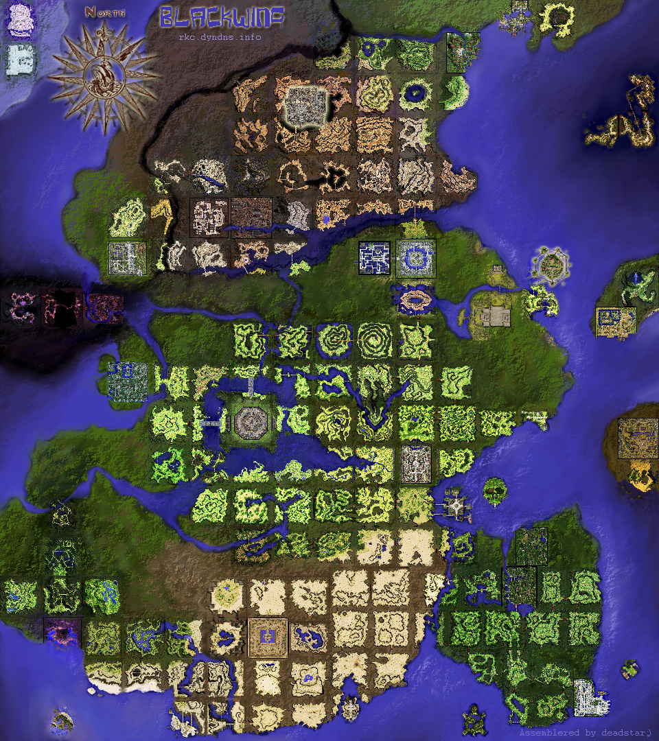 ragnarok online map with cities